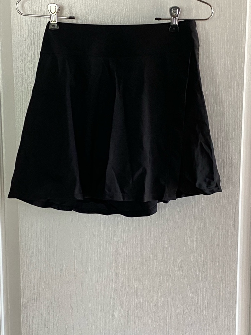 Aqua Eve Classic Black A-Line Women's Swim Skirt